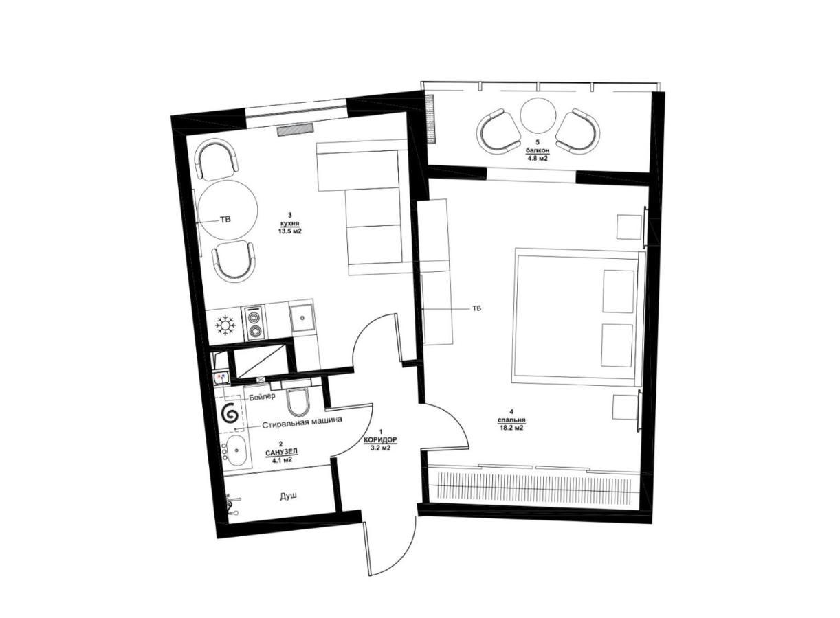 Grey Apartment In 14 Floor Οδησσός Εξωτερικό φωτογραφία